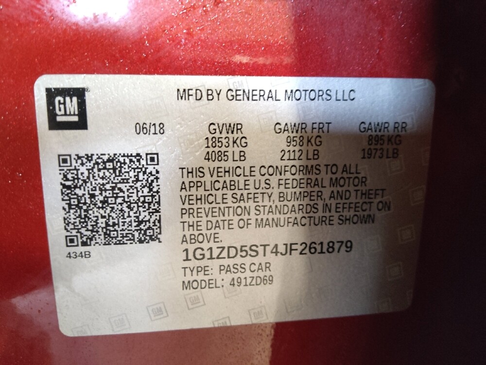 2018 Chevrolet Malibu in Conway, SC 29526 - 18093239 33