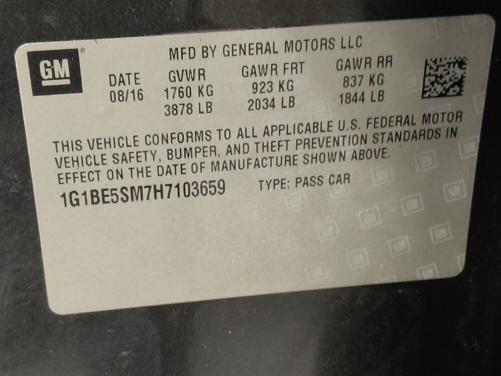 2017 Chevrolet Cruze in Greensboro, NC 27407 - 18093241 33