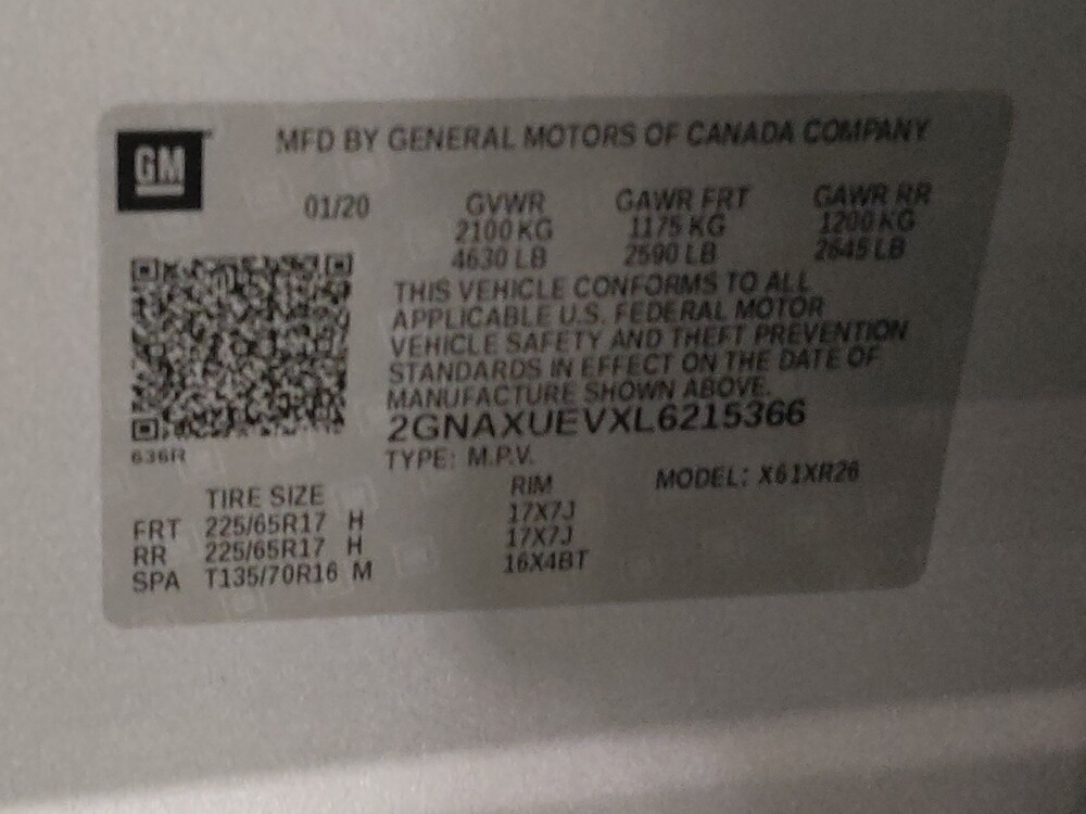 2020 Chevrolet Equinox in Round Rock, TX 78664 - 18093252 33