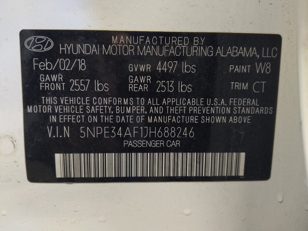 2018 Hyundai Sonata in Glendale, AZ 85301 - 18093279 33