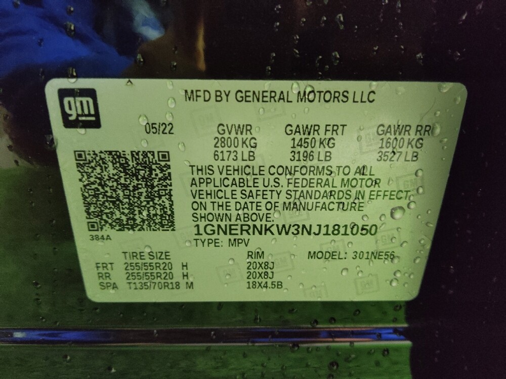 2022 Chevrolet Traverse in Greenville, NC 27834 - 18093281 33