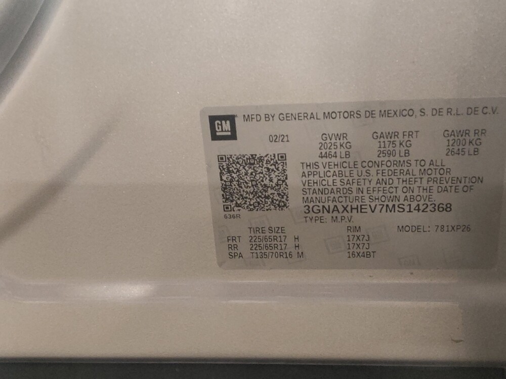 2021 Chevrolet Equinox in Temple, TX 76502 - 18093297 33