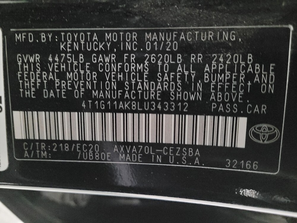 2020 Toyota Camry in El Cajon, CA 92020 - 18093299 33