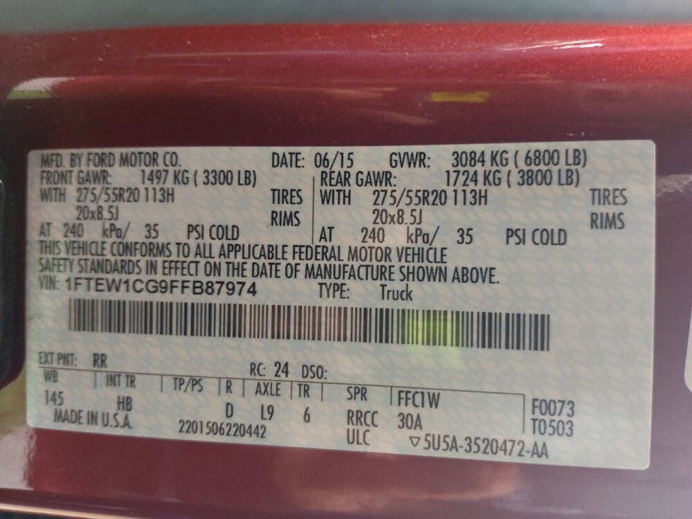 2015 Ford F150 in Tampa, FL 33619 - 18093318 33