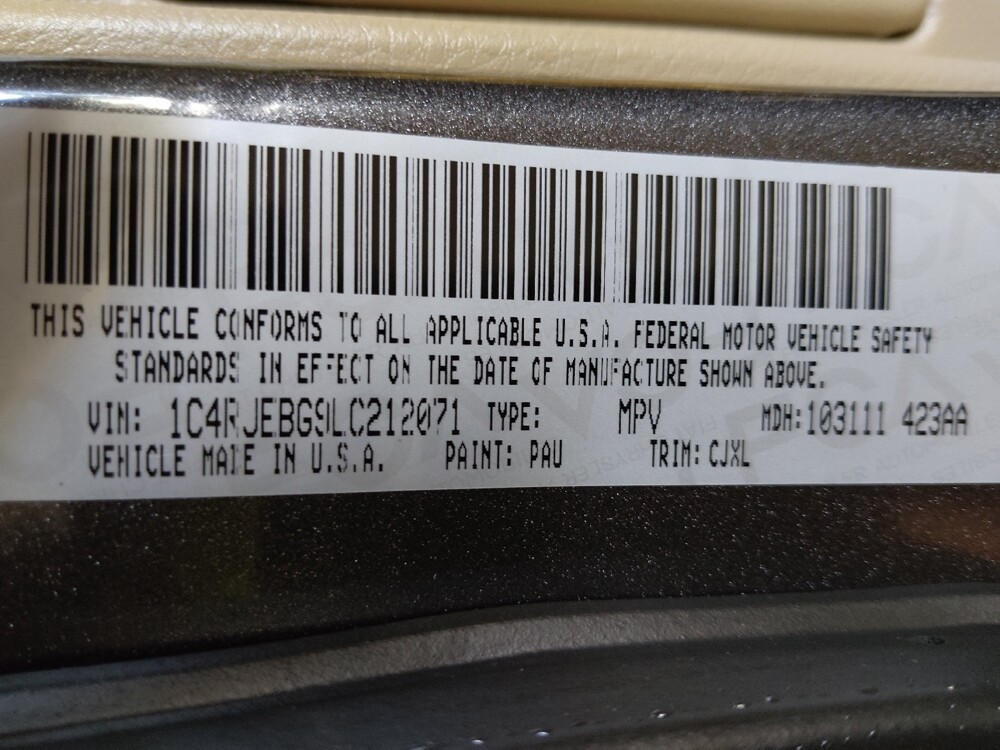 2020 Jeep Grand Cherokee in Clearwater, FL 33764 - 18093325 33