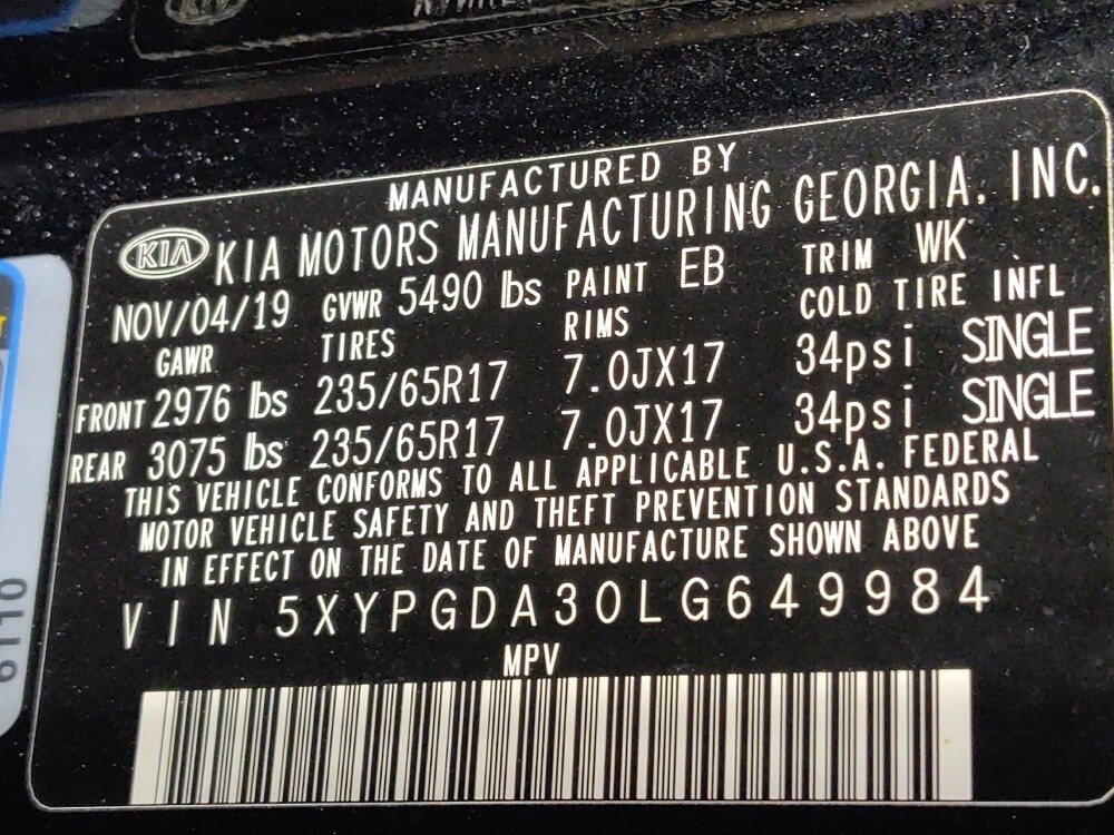 2020 Kia Sorento in Raleigh, NC 27604 - 18093333 33