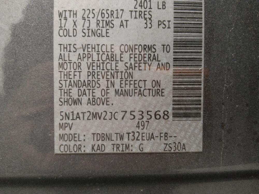 2018 Nissan Rogue in Taylor, MI 48180 - 18093348 33