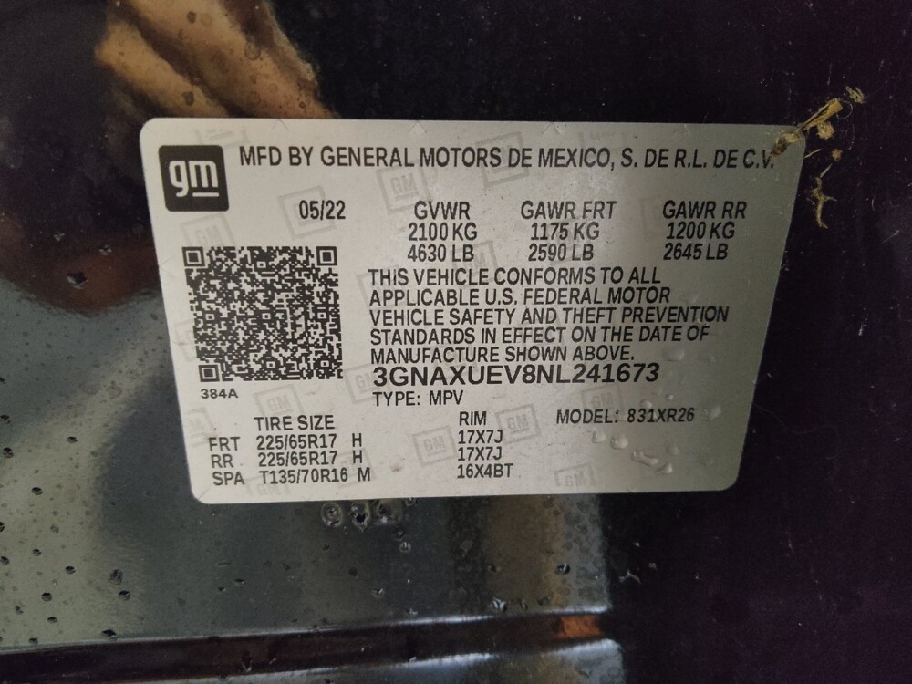 2022 Chevrolet Equinox in Conway, SC 29526 - 18093365 33