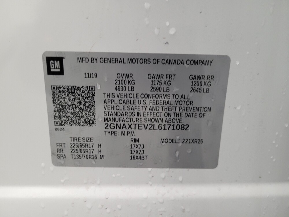 2020 Chevrolet Equinox in Sacramento, CA 95821 - 18093399 33