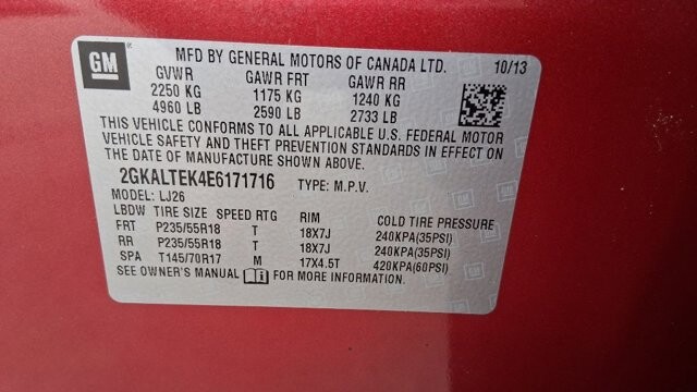 2014 GMC Terrain in Cartersville, GA 30120 - 18093407 15