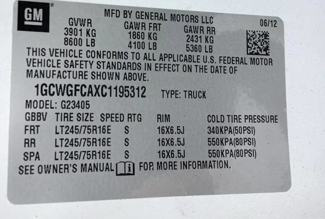 2012 Chevrolet Express 2500 in Blauvelt, NY 10913 - 18093459 22