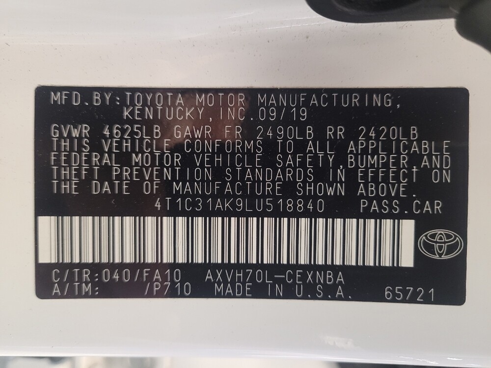 2020 Toyota Camry in Torrance, CA 90504 - 18093471 33