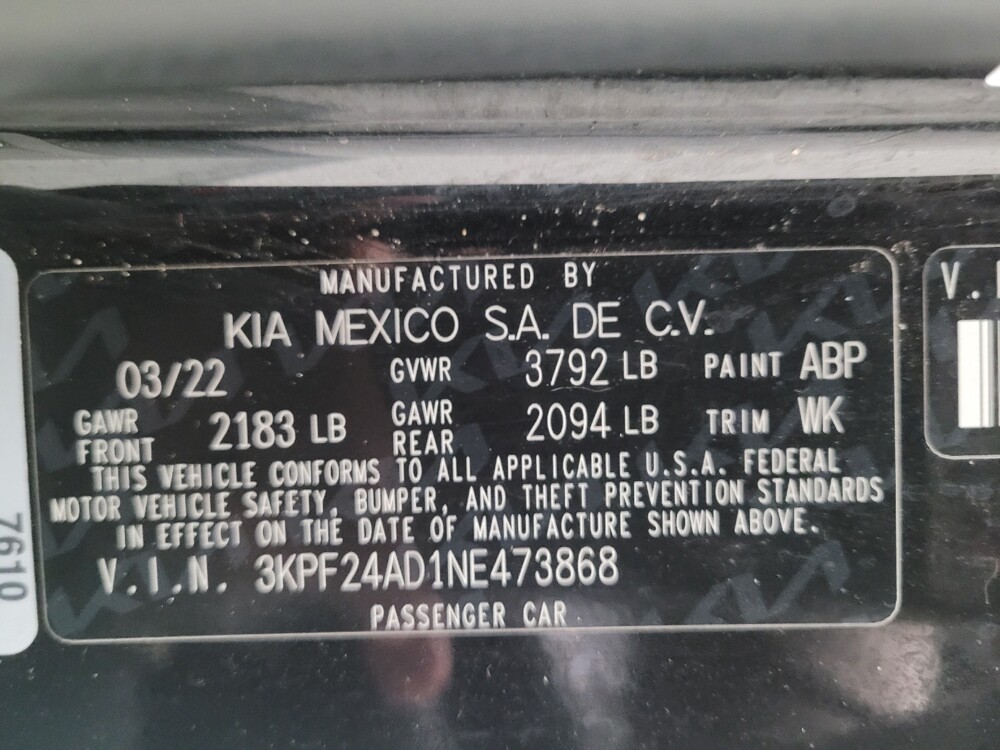 2022 Kia Forte in Montclair, CA 91763 - 18093472 33