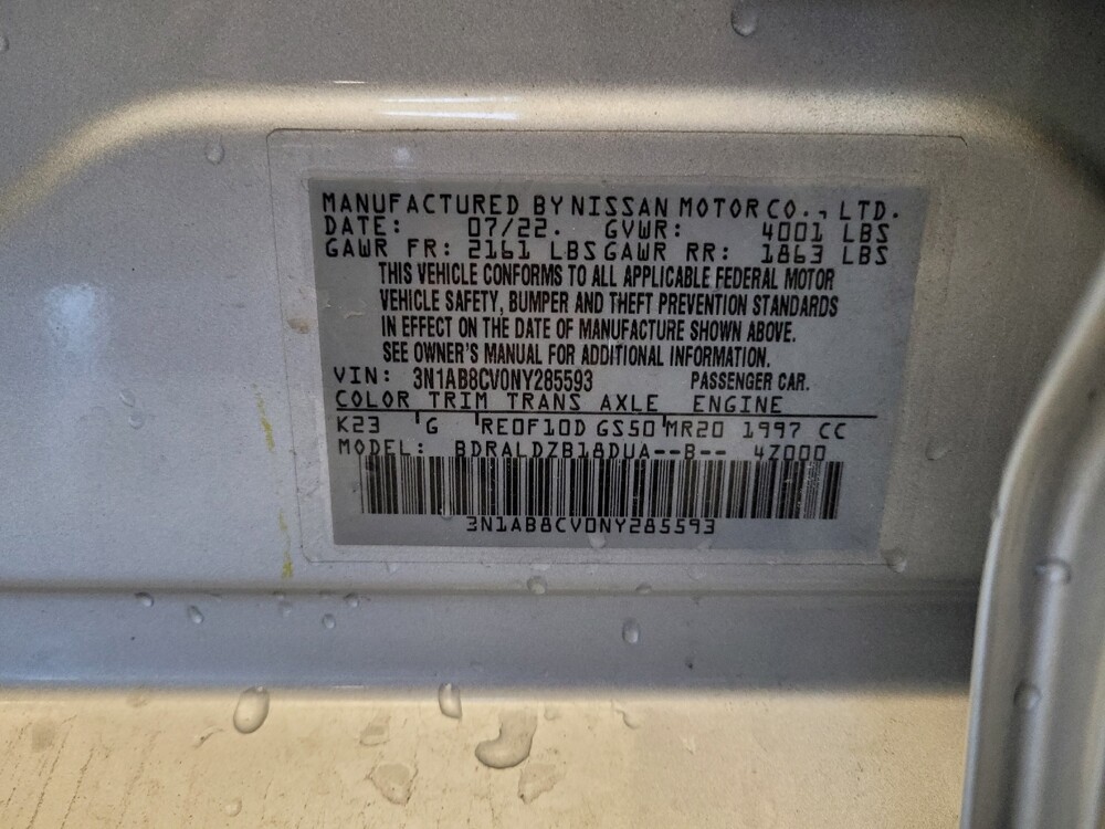 2022 Nissan Sentra in Downey, CA 90241 - 18093478 33