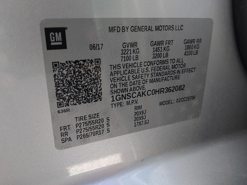 2017 Chevrolet Tahoe in Marietta, GA 30062 - 18093485 33