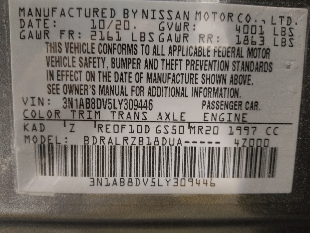 2020 Nissan Sentra in Stone Mountain, GA 30083 - 18093489 33