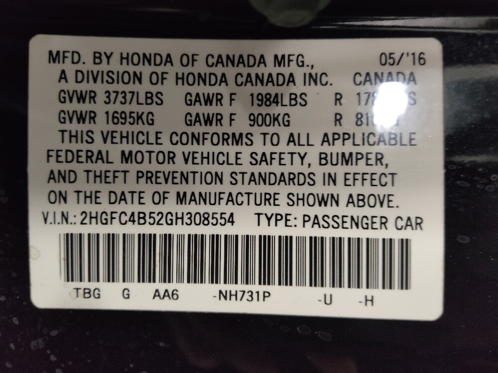 2016 Honda Civic in Marietta, GA 30062 - 18093490 33