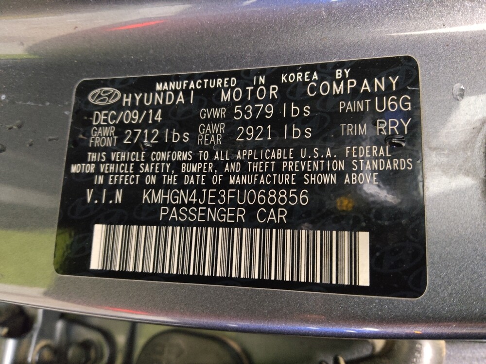 2015 Hyundai Genesis in Marietta, GA 30062 - 18093496 33