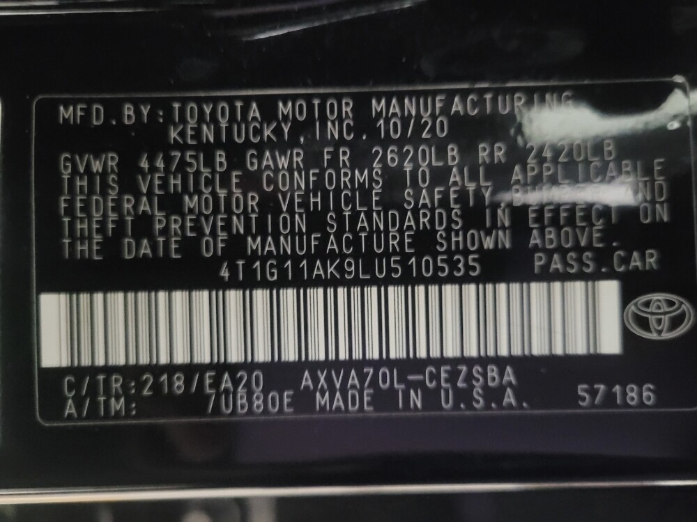 2020 Toyota Camry in Stone Mountain, GA 30083 - 18093500 33