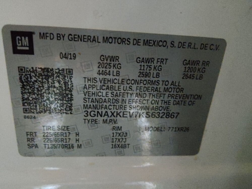 2019 Chevrolet Equinox in Albuquerque, NM 87113 - 18093520 33