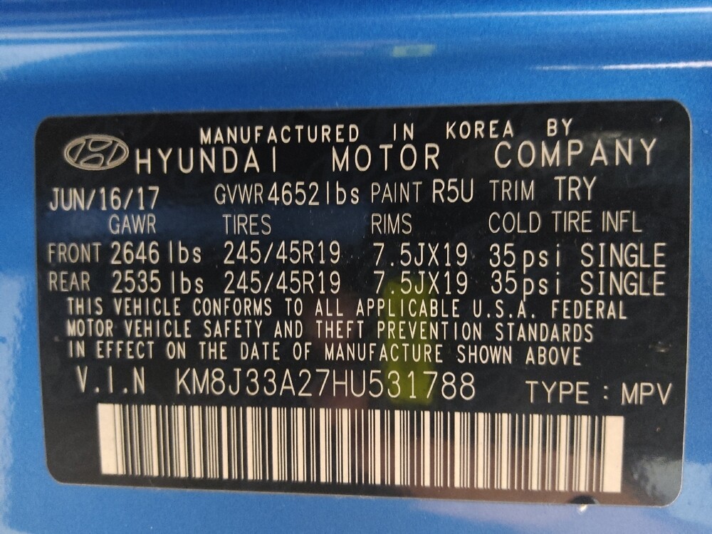 2017 Hyundai Tucson in Bradenton, FL 34207 - 18093531 33