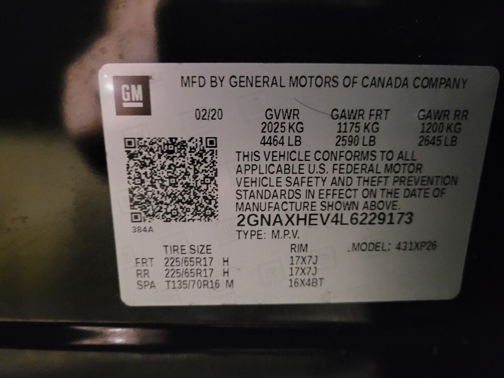 2020 Chevrolet Equinox in Kissimmee, FL 34744 - 18093538 33