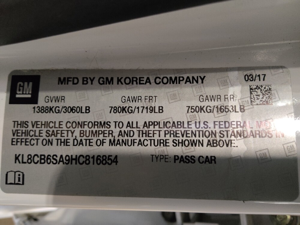 2017 Chevrolet Spark in Kissimmee, FL 34744 - 18093559 33