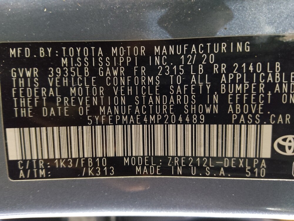 2021 Toyota Corolla in Marietta, GA 30062 - 18093561 33