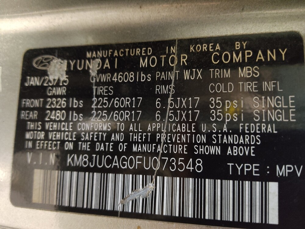 2015 Hyundai Tucson in Greenville, NC 27834 - 18093570 33