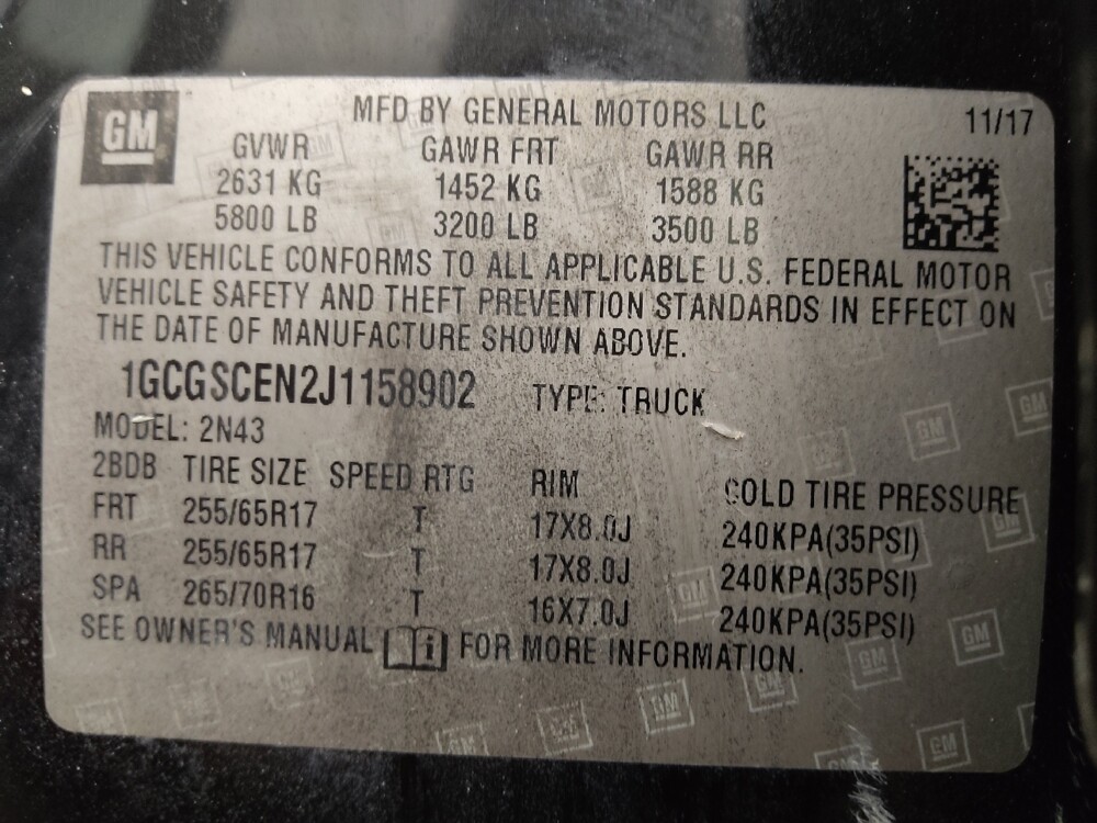 2018 Chevrolet Colorado in Lakewood, CO 80215 - 18093583 33