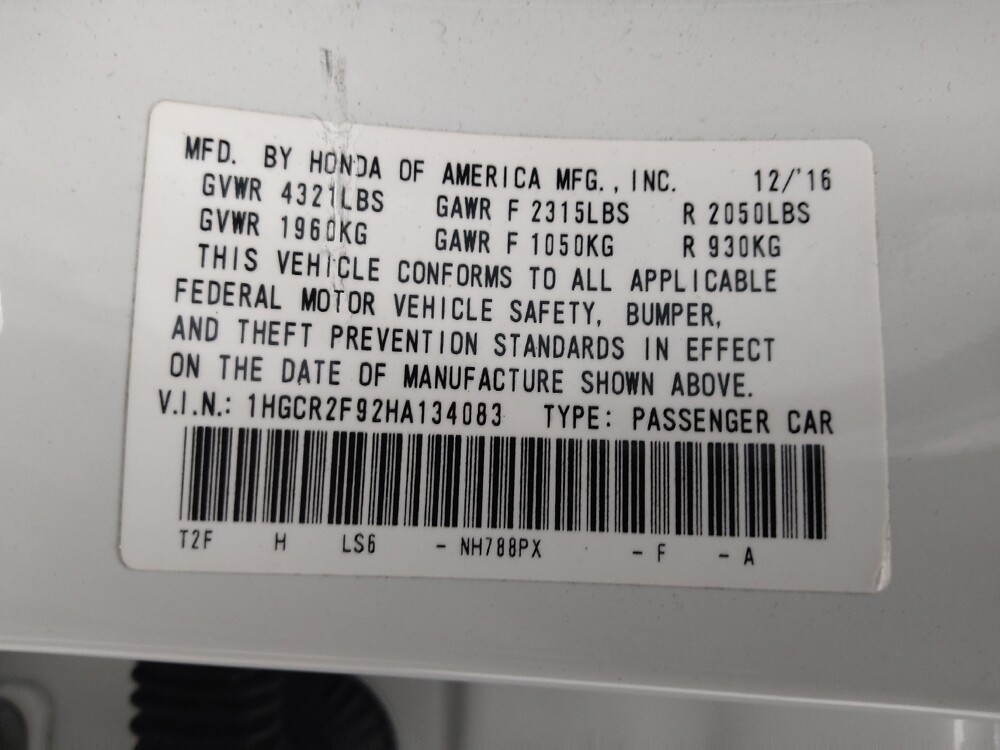 2017 Honda Accord in Lakewood, CO 80215 - 18093588 33