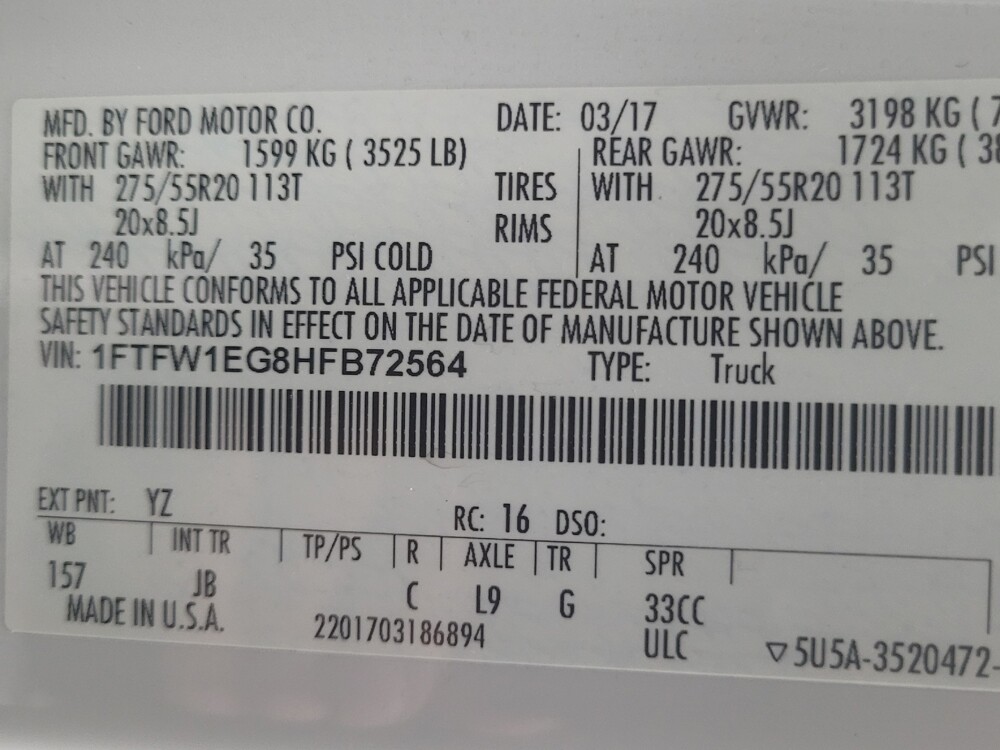 2017 Ford F150 in Madison, TN 37115 - 18093601 33