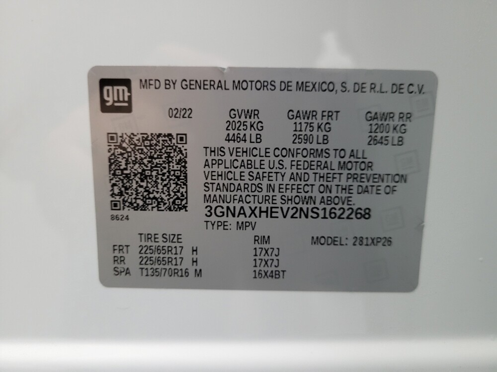 2022 Chevrolet Equinox in Glendale, AZ 85301 - 18093615 33