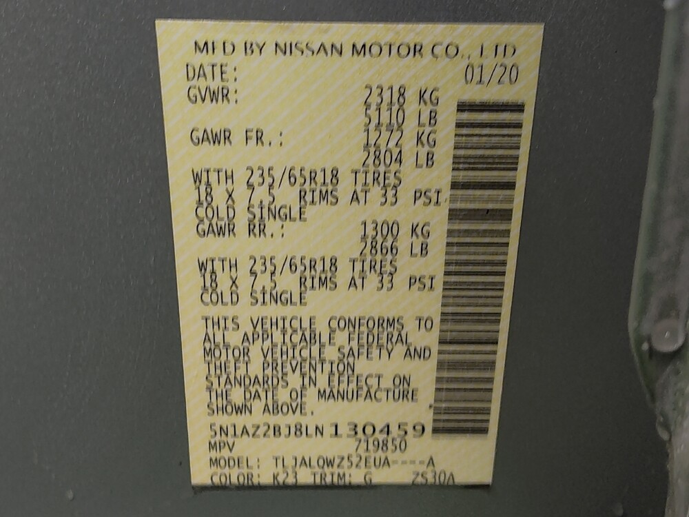 2020 Nissan Murano in Live Oak, TX 78233 - 18093619 33