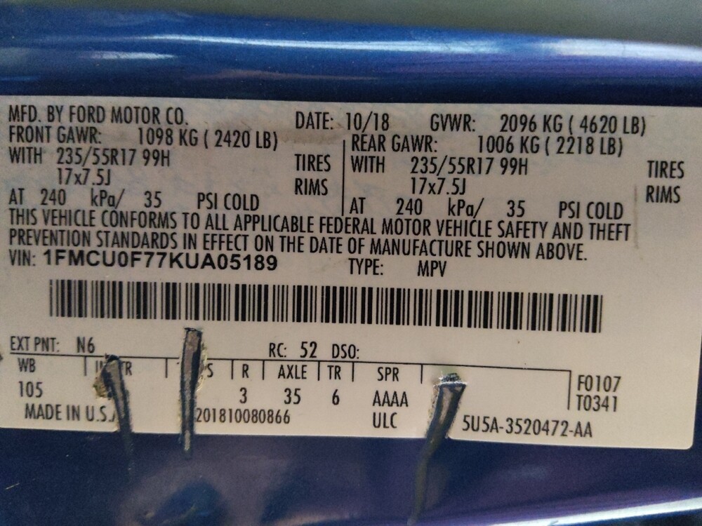 2019 Ford Escape in Houston, TX 77060 - 18093625 33