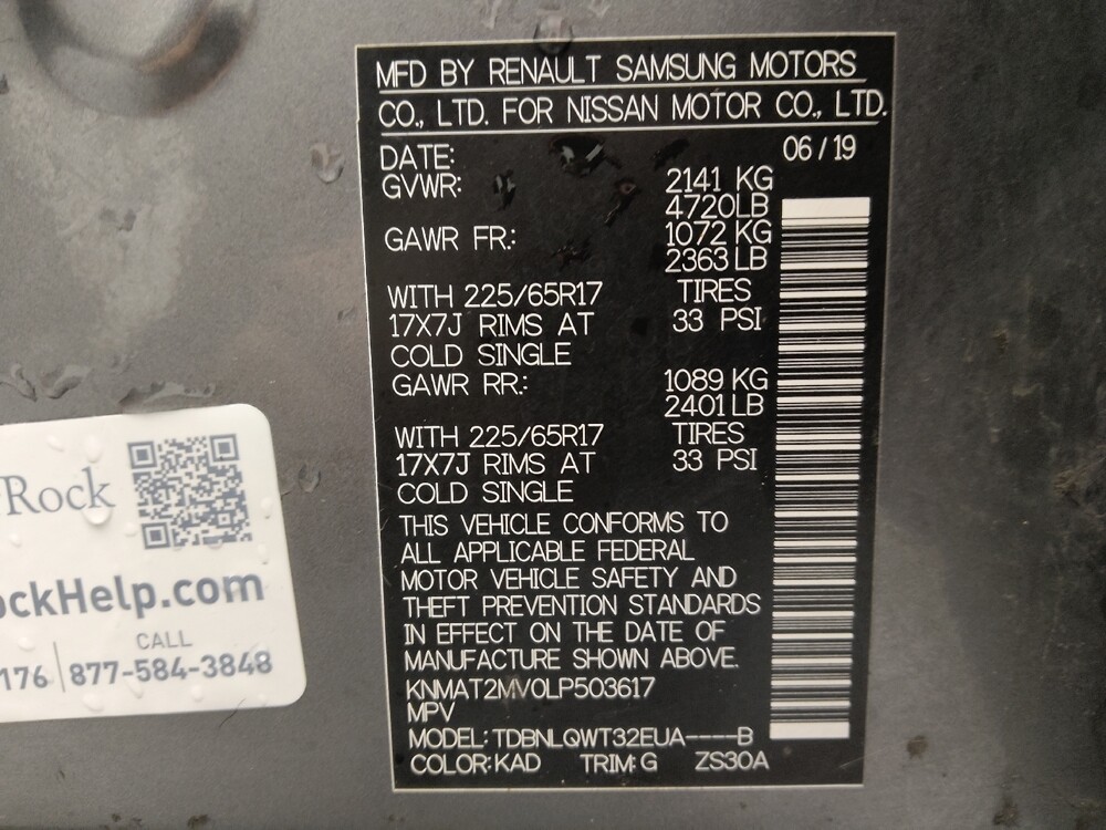 2020 Nissan Rogue in Gladstone, MO 64118 - 18093654 33