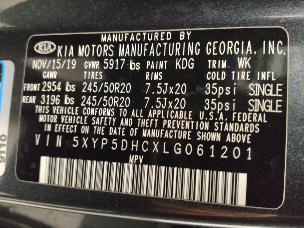 2020 Kia Telluride in Midlothian, IL 60445 - 18093658 33