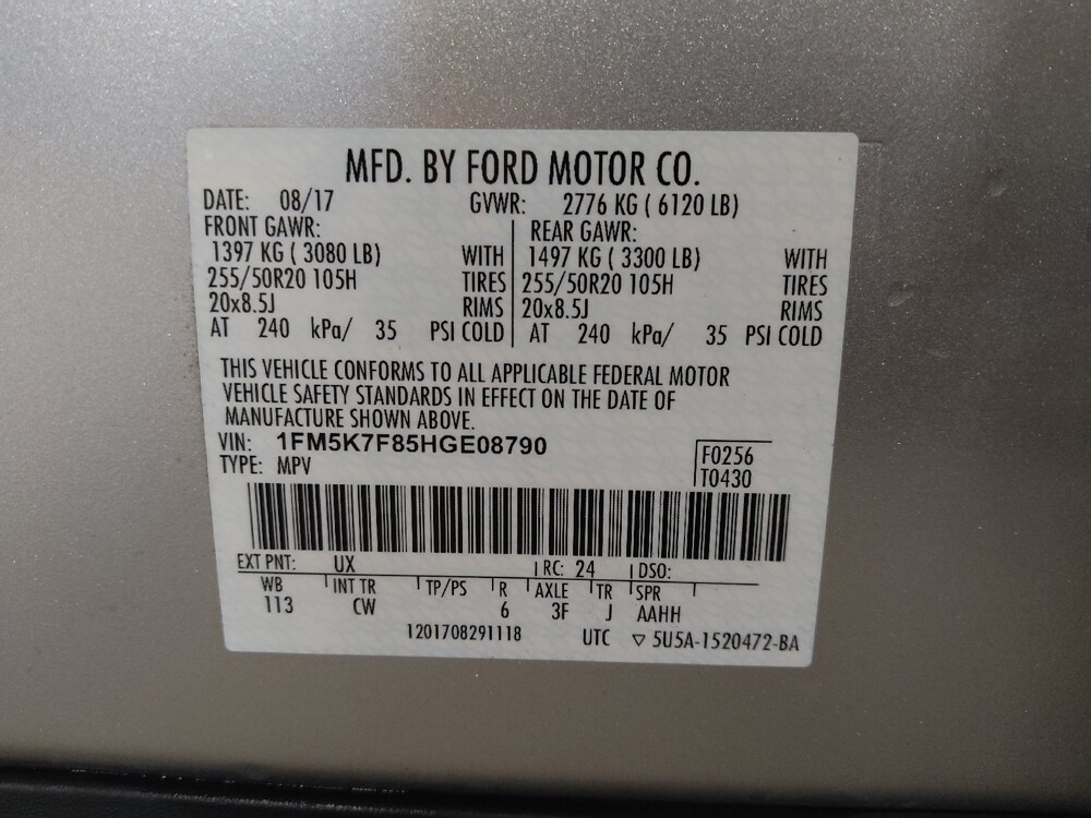 2017 Ford Explorer in Lauderdale Lakes, FL 33313 - 18093676 33