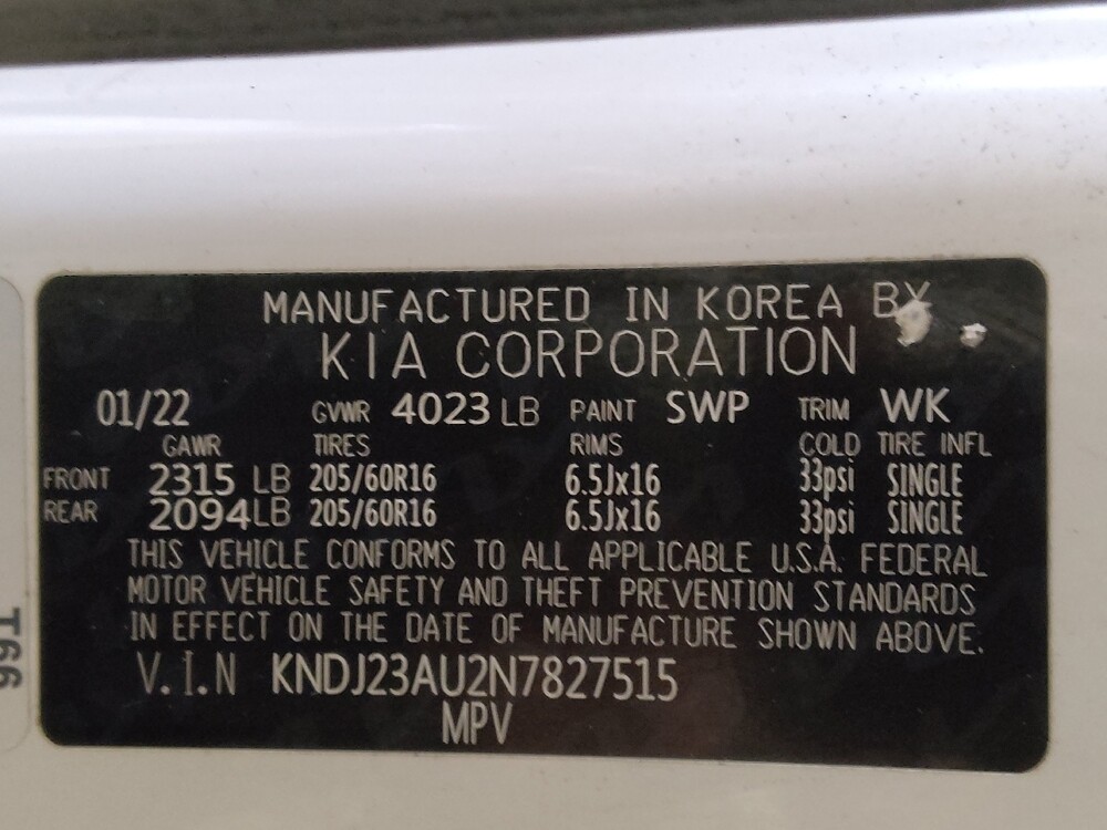 2022 Kia Soul in West Palm Beach, FL 33409 - 18093682 33