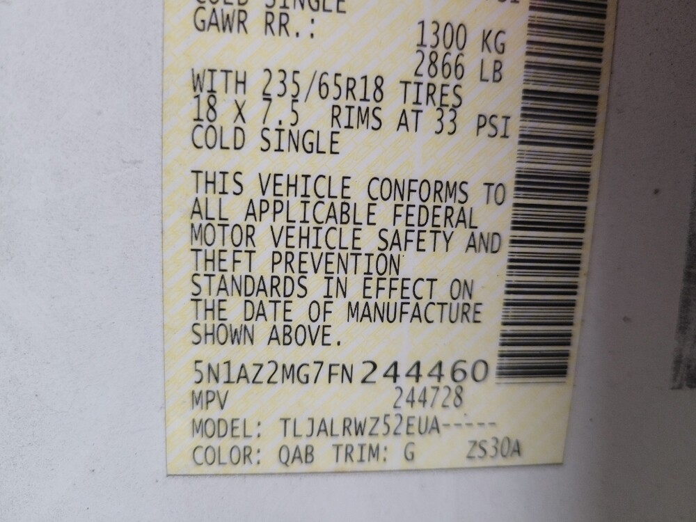 2015 Nissan Murano in Chattanooga, TN 37421 - 18093684 33