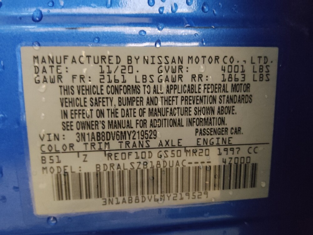 2021 Nissan Sentra in Greenville, SC 29607 - 18093692 33