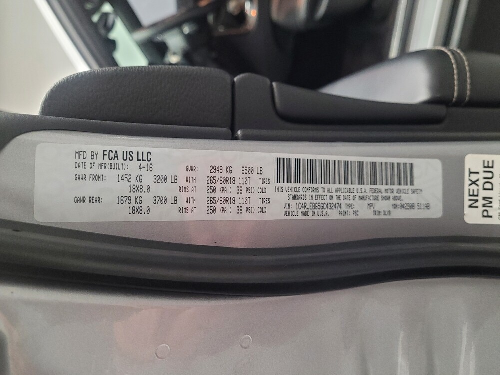 2016 Jeep Grand Cherokee in Montclair, CA 91763 - 18093693 33