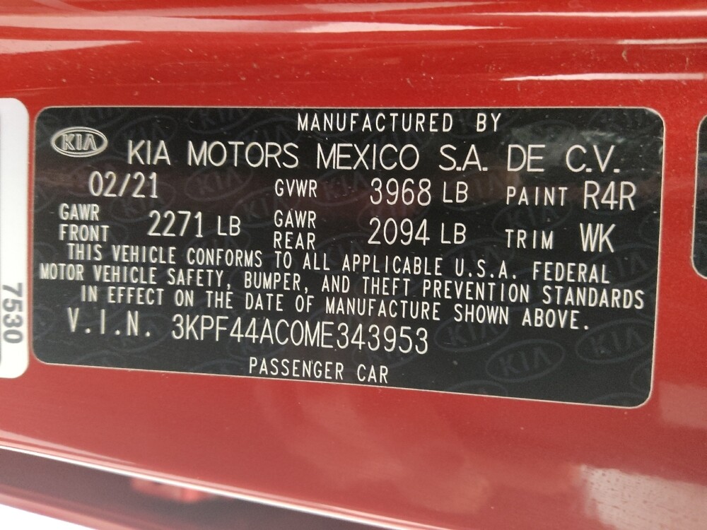 2021 Kia Forte in St. Louis, MO 63136 - 18093695 33