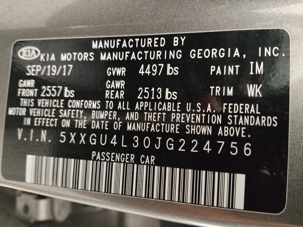 2018 Kia Optima in Midlothian, IL 60445 - 18093698 33