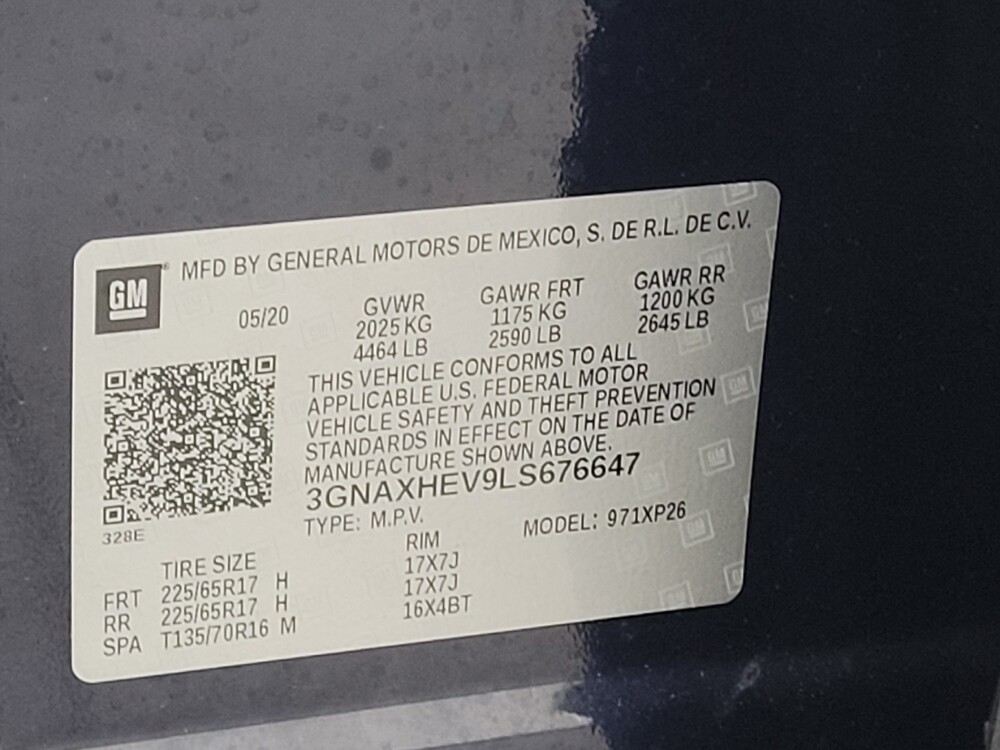 2020 Chevrolet Equinox in Memphis, TN 38115 - 18093709 33