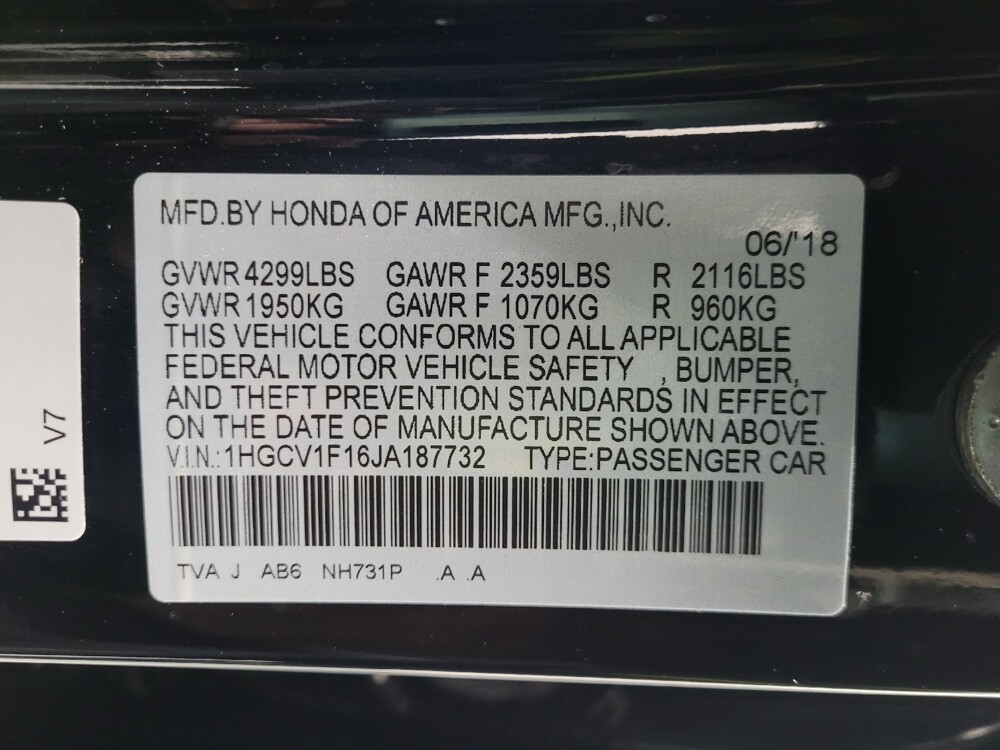 2018 Honda Accord in Pittsburgh, PA 15236 - 18093710 33