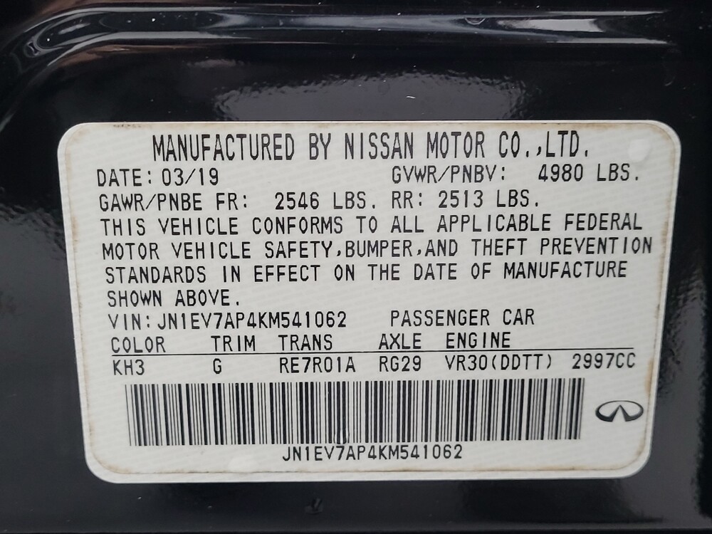 2019 INFINITI Q50 in Sanford, FL 32773 - 18093731 33