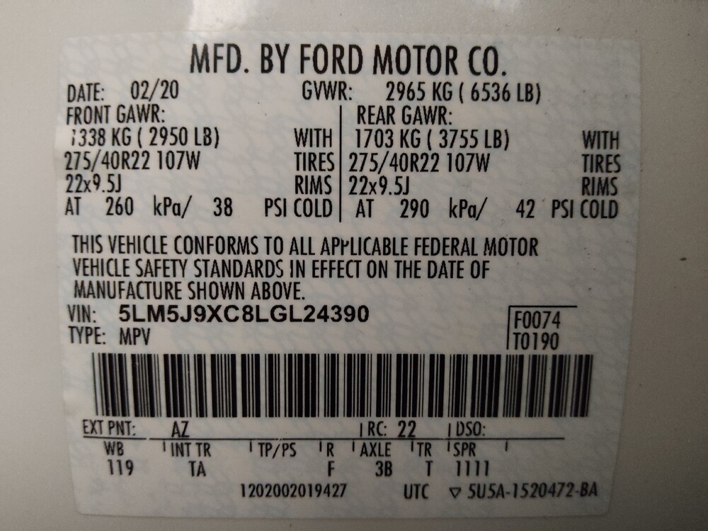 2020 Lincoln Aviator in Houston, TX 77074 - 18093733 33