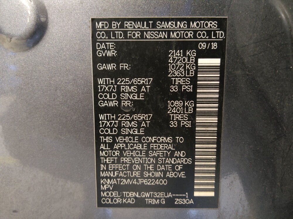 2018 Nissan Rogue in Clearwater, FL 33764 - 18093737 33