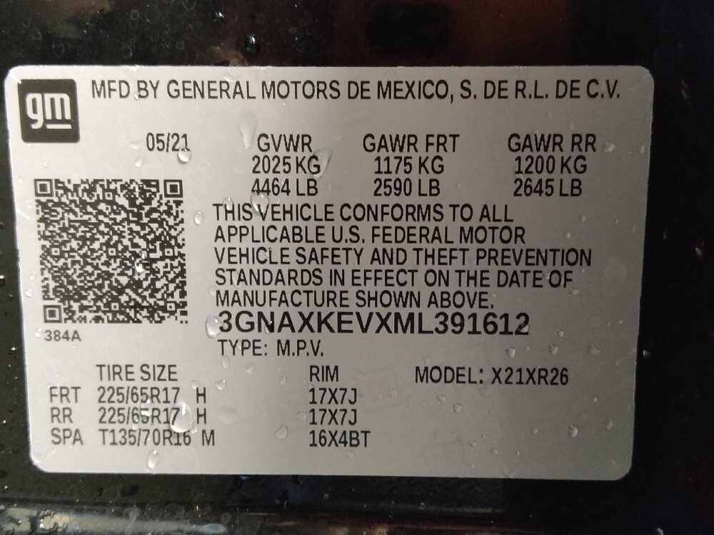 2021 Chevrolet Equinox in Greenville, NC 27834 - 18093744 33